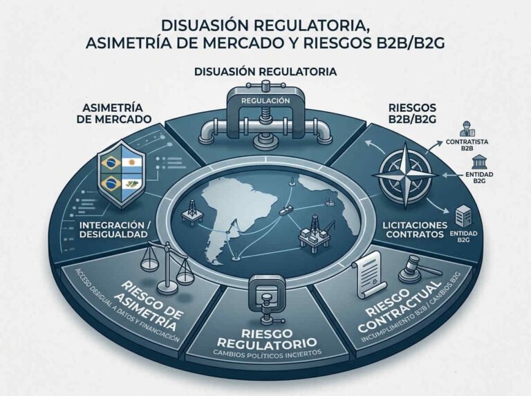 Disuasión Regulatoria, Asimetría de Mercado y Riesgos B2B/B2G en el Sector Hidrocarburífero del Atlántico Sur